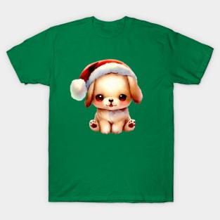 Little Cuties - Christmas Puppy T-Shirt